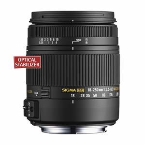 Sigma 18-250mm F3.5-6.3 DC Macro OS HSM Nikon F | Gentec International