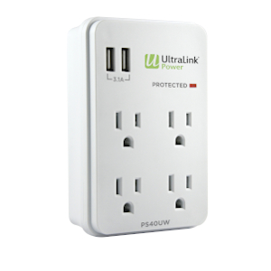 Nexxt Smart Home Surge Protector 4 Outlets / USB Port - iWorld