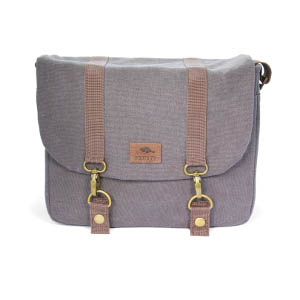 RG25 - Roots Flannel Collection Large Messenger Bag : 