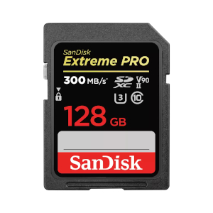 SDSDXDK128 - Sandisk Extreme Pro SDXC 128GB card V90 300MB/s : 