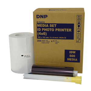 DNP IDW500 Photo Printer Media 4x6 (350 prints)